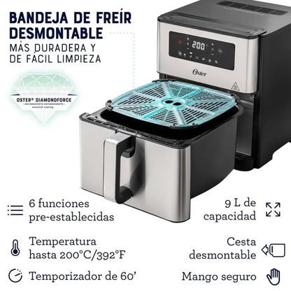 Freidora de Aire Oster Digital 9L CKSTAF90D