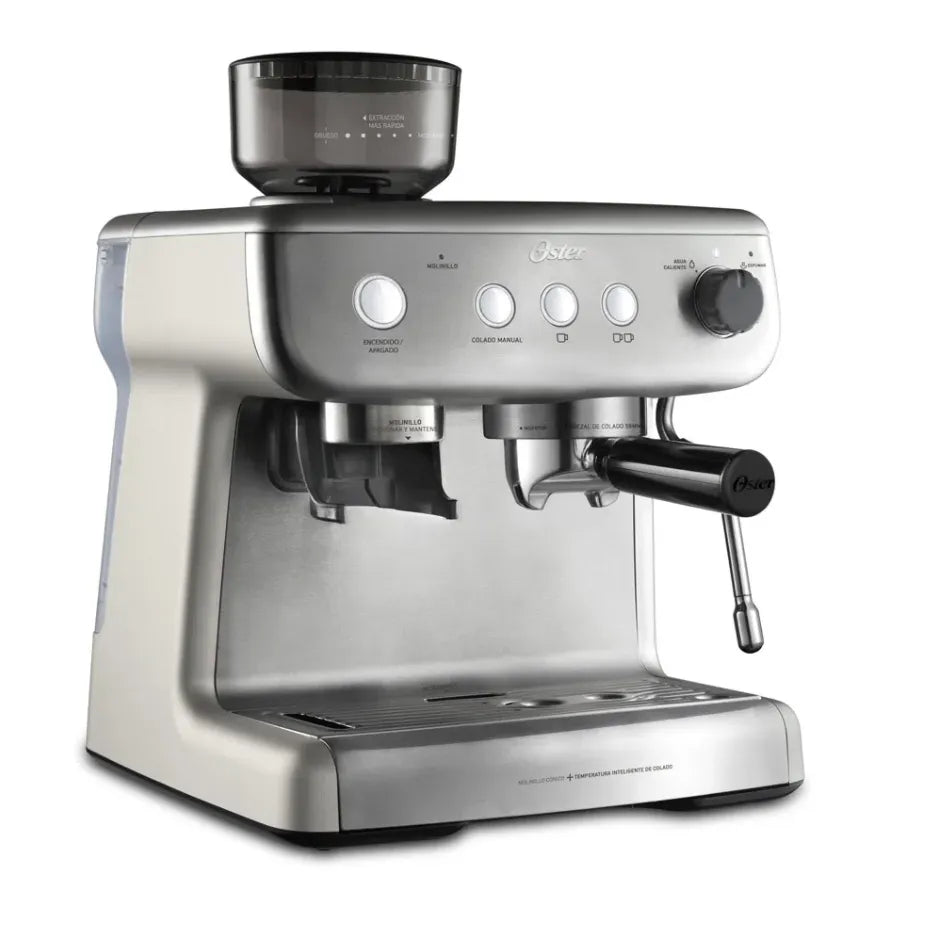 Cafetera Para Espresso Oster 15 Bares Molino Integrado BVSTEM7300