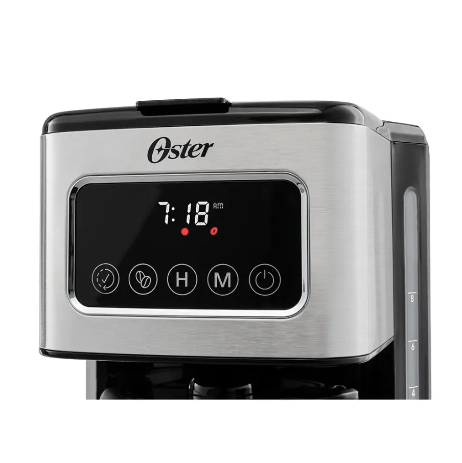 Cafetera Programable Oster Pantalla Tactil 12 Tazas BVSTDC4403