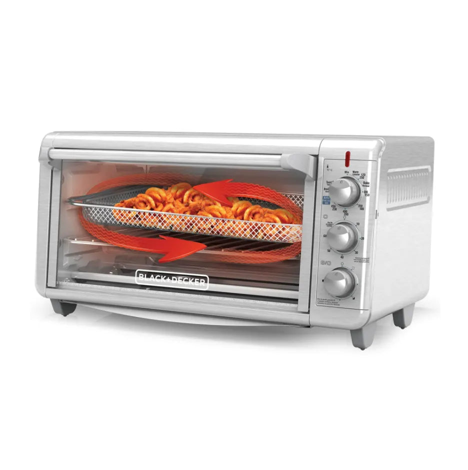 Horno Freidor 30L Black+Decker acero inoxidable TO3265XSS-LA