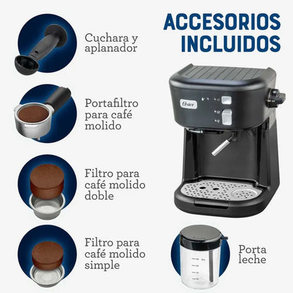 Cafetera Para Espresso Oster BVSTEM5501B