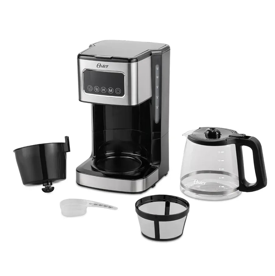 Cafetera Programable Oster Pantalla Tactil 12 Tazas BVSTDC4403