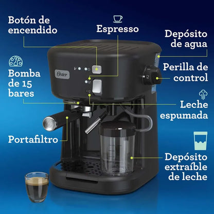 Cafetera Para Espresso Oster BVSTEM5501B