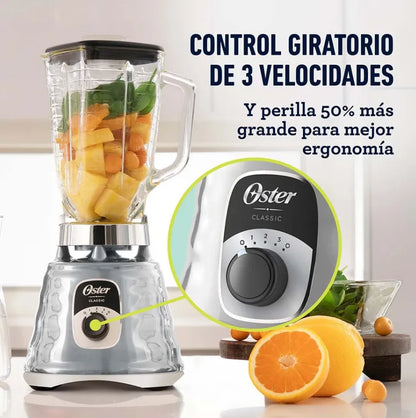 Licuadora Oster Tradicional Clasica Vaso De Vidrio 700w